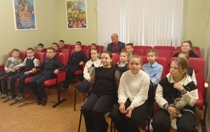 ВСТРЕЧА с учащимися 3 "В" класса Ленинской СОШ ВСТРЕЧА с учащимися 3 "В" класса Ленинской СОШ