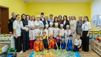Важное событие в Октябрьском районе: открыт "Профиград" в детском саду "Солнышко"!