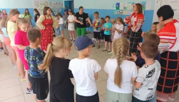 Познавательно-игровая программа "Народные игры и забавы" в МКУК "Дьяконовский СДК"