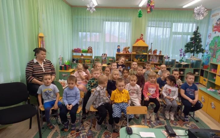 Посещение ребят из детского сада "Дюймовочка" Посещение ребят из детского сада "Дюймовочка"