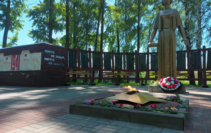 Сегодня в Октябрьском районе прошли мероприятия посвященные 79-й годовщине Победы в Великой Отечеств